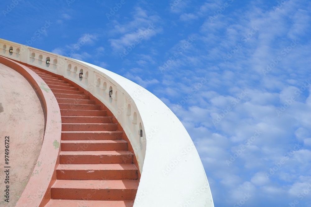 Fototapeta premium cement staircase