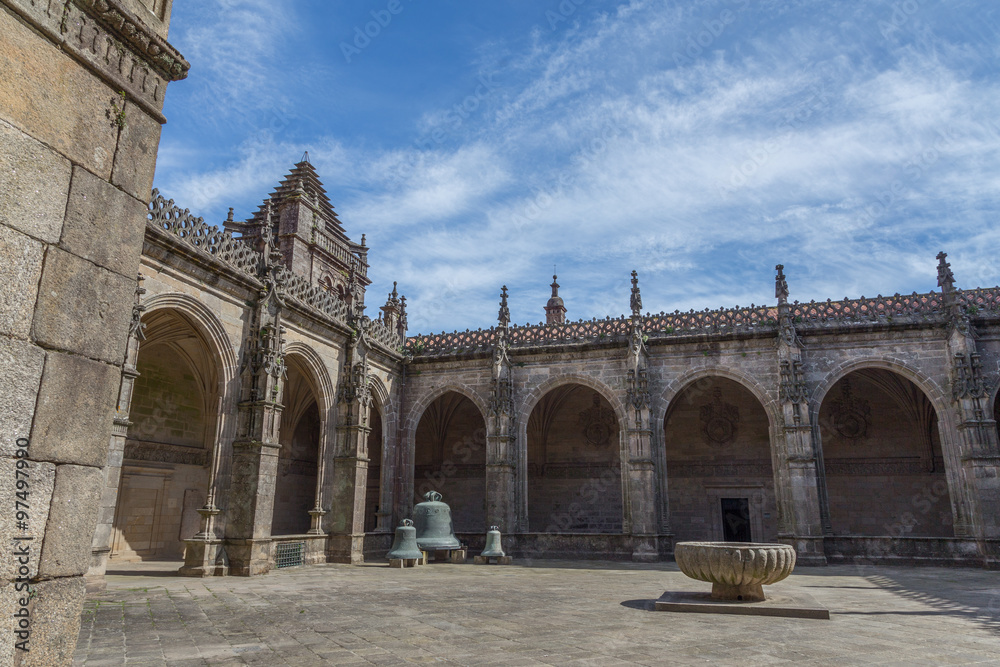 Cathedral of Santiago de Compostela in Spain, a World Heritage Site