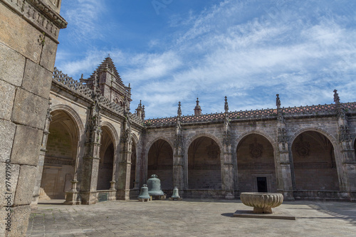 Cathedral of Santiago de Compostela in Spain, a World Heritage Site