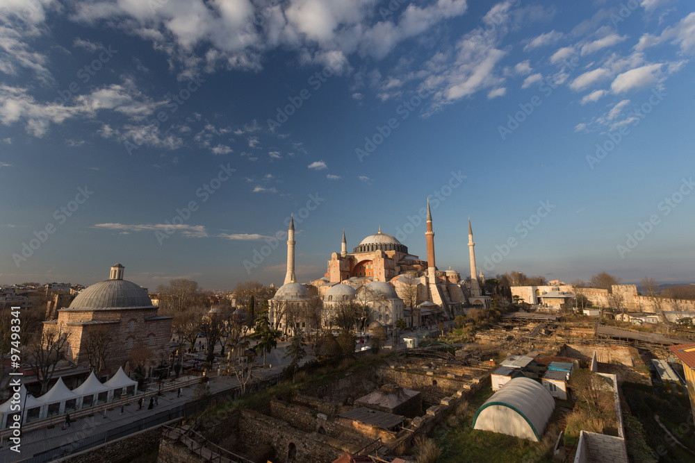 Naklejka premium ISTANBUL IN TURKEY