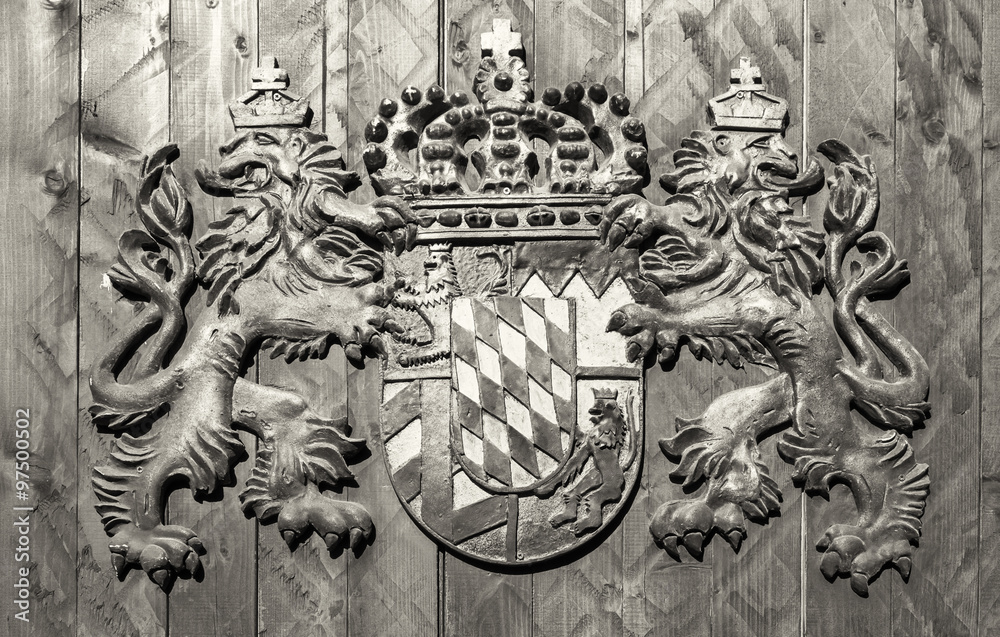 Naklejka premium coat of arms - bavaria