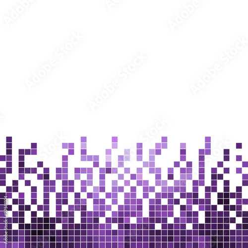 abstract vector square pixel mosaic background