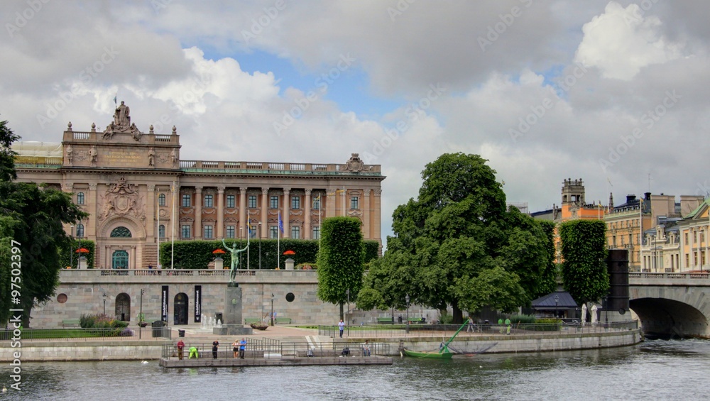 centre ville de Stockholm