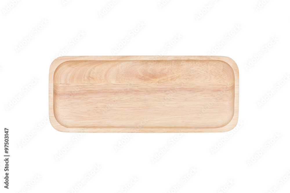 Top view : wooden tray. Top view : wooden tray.