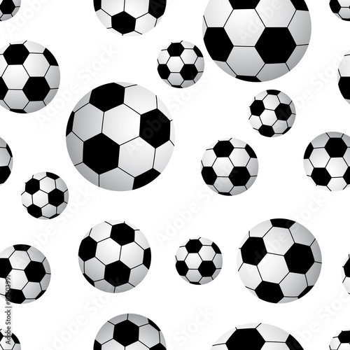Seamless soccer ball