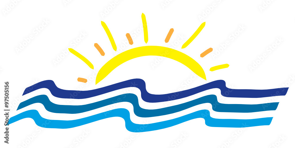 Obraz premium sole mare