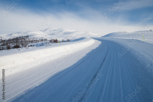 Winterlandshaft in Schweden
