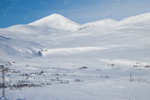 Winterlandshaft in Schweden