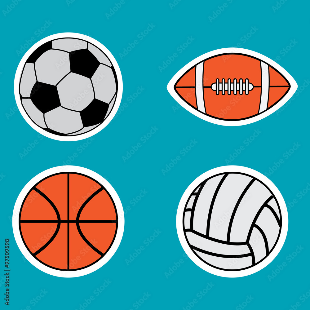 Preview
Стоковая векторная иллюстрация:
Soccer, basketball, volleyball and american football ball flat icons Preview
Стоковая векторная иллюстрация:
Soccer, basketball, volleyball and american football ball flat icons
