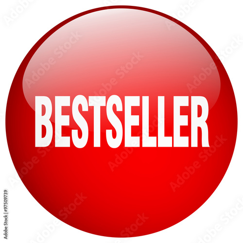 bestseller red round gel isolated push button