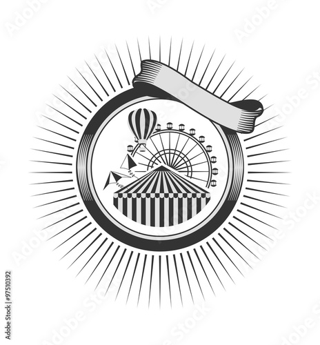 Amusement Park badge