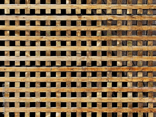 wooden lattice wall background texture photo