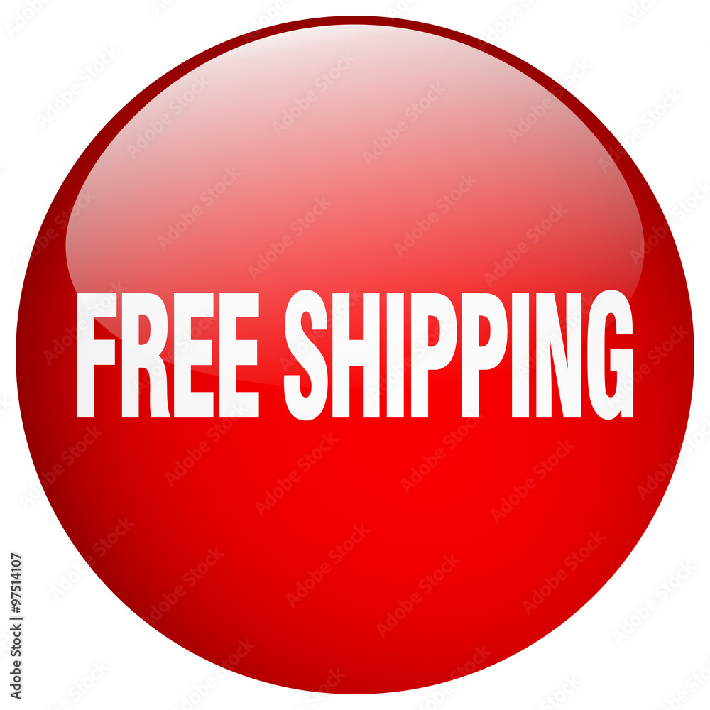 free shipping red round gel isolated push button free shipping red round gel isolated push button
