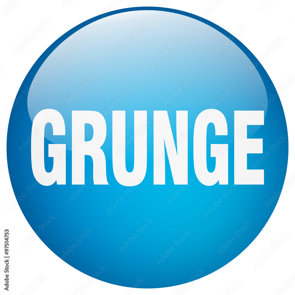grunge blue round gel isolated push button grunge blue round gel isolated push button