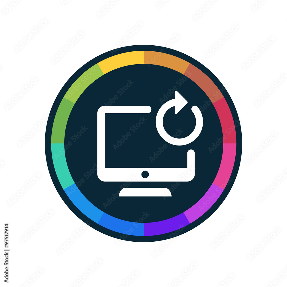 Colorful Web-Button Colorful Web-Button