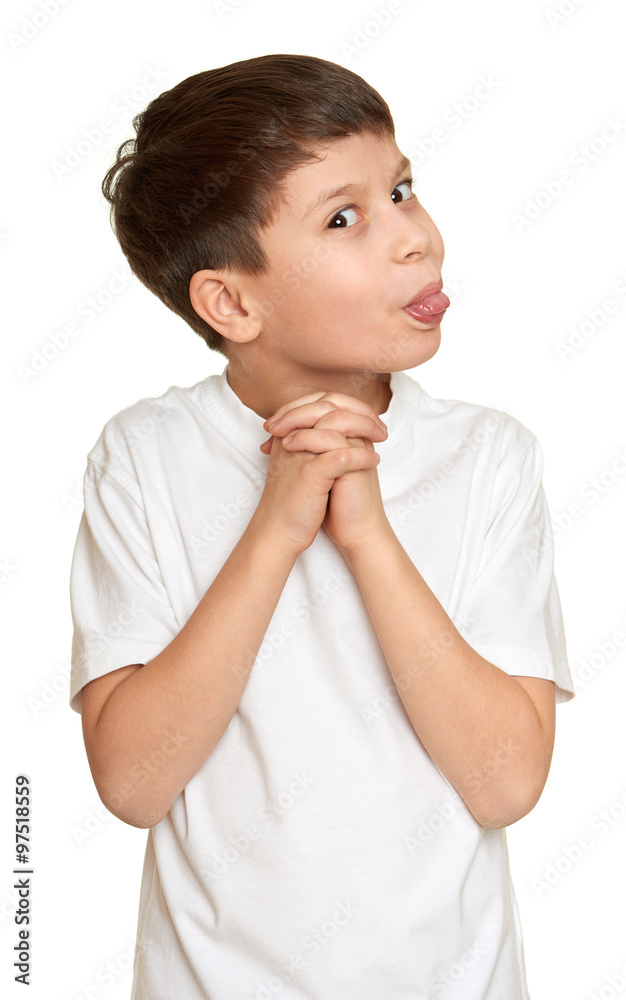 grimacing face boy portrait, teenager closeup grimacing face boy portrait, teenager closeup
