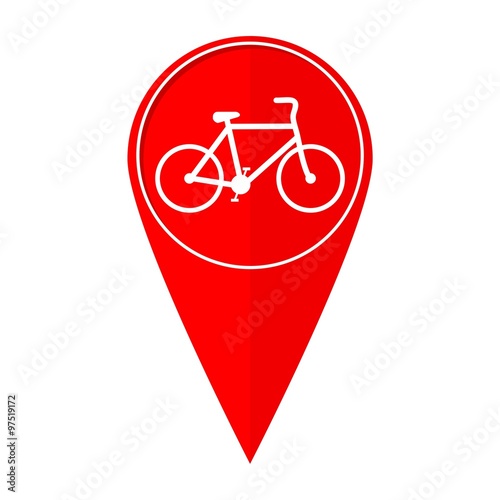 Map pointer bicycle