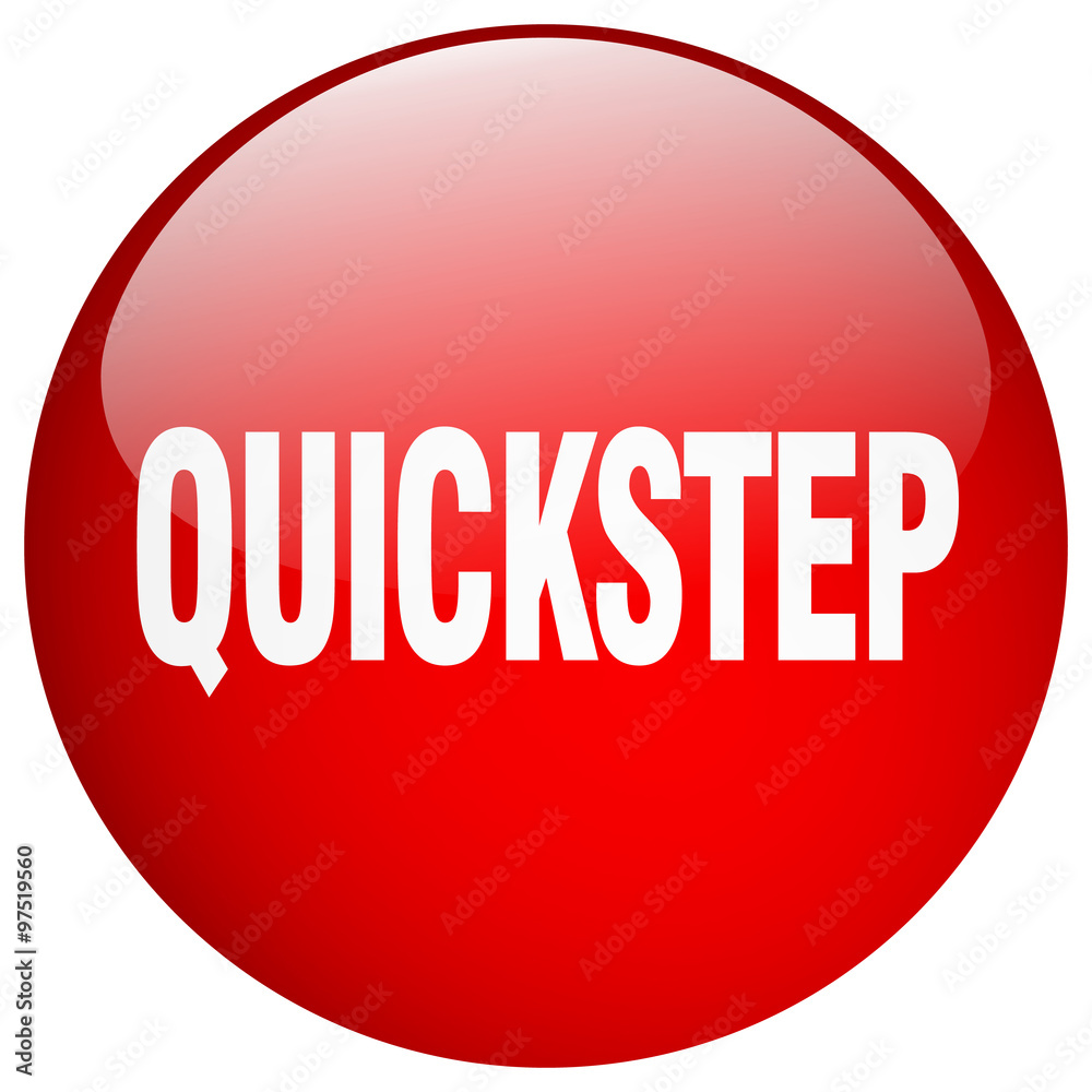 quickstep red round gel isolated push button quickstep red round gel isolated push button