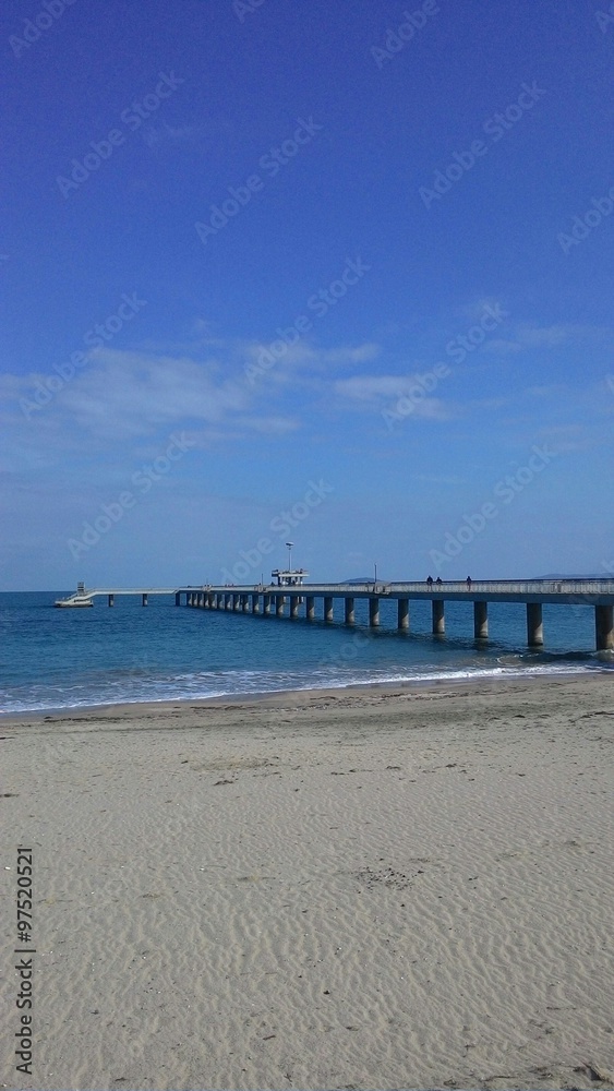 Pier on the beach