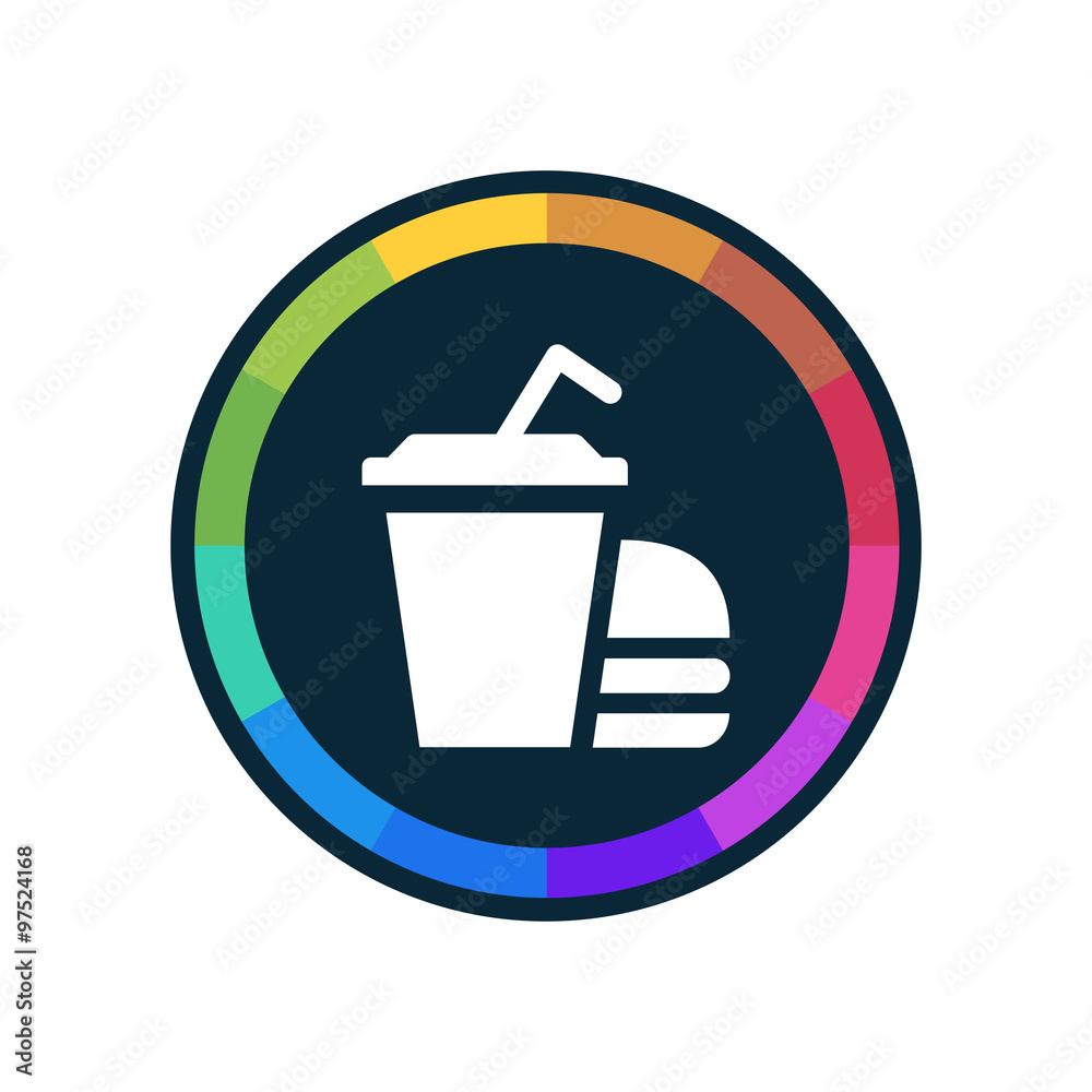 Colorful Web-Button Colorful Web-Button