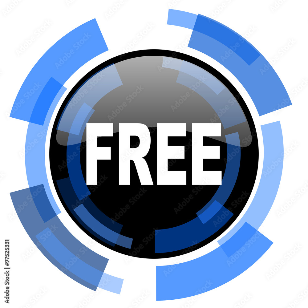 free black blue glossy web icon free black blue glossy web icon