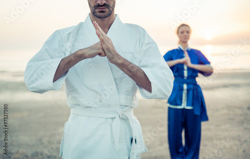 Martial arts greeting