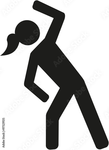 Aerobics pictogram