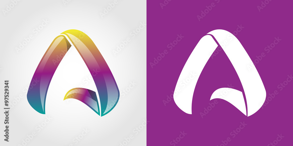 A Colorful Tech Logo