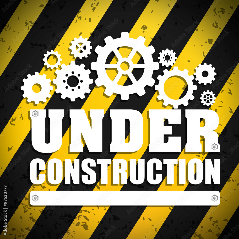 Under construction barrier design