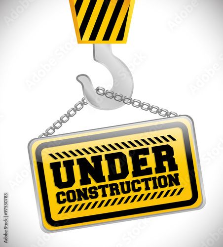 Under construction barrier design