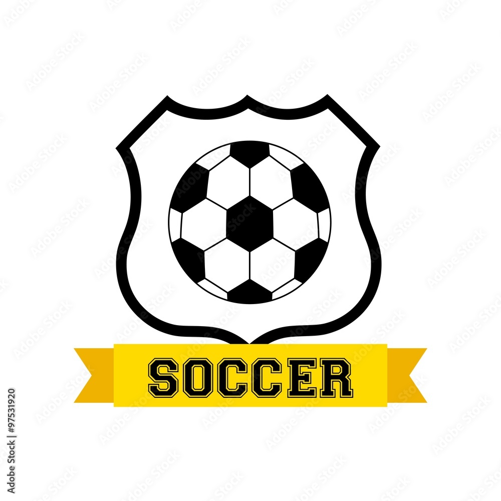 Obraz premium soccer sport design 