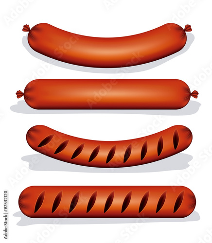 delicious sausage design 