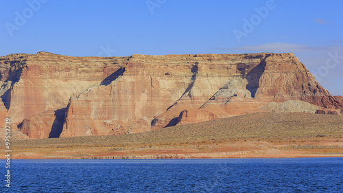 The famous Glen Canyon around Lake Powell, Page