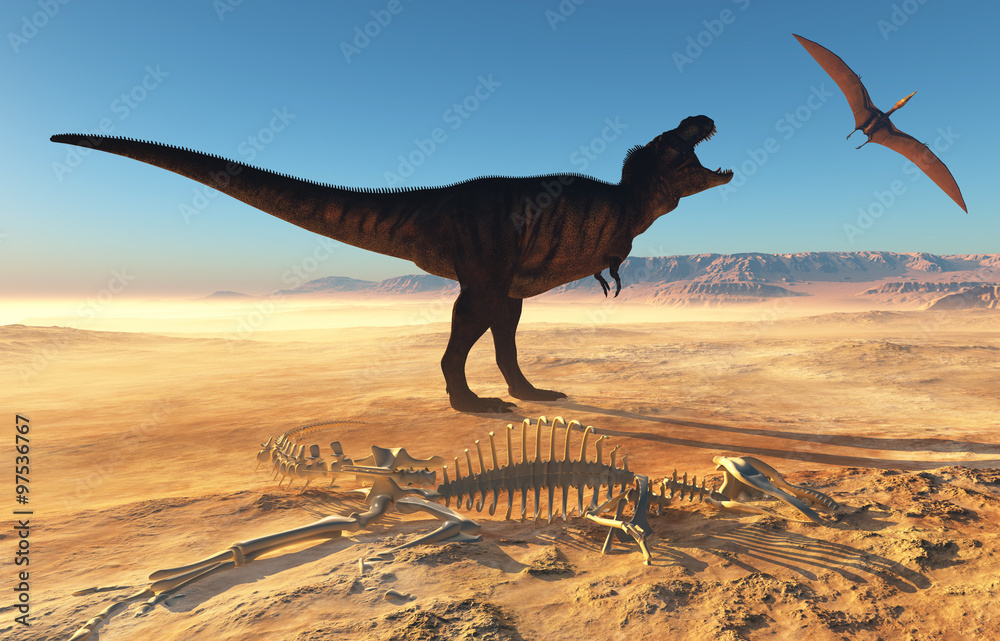 Fototapeta premium The dinosaur