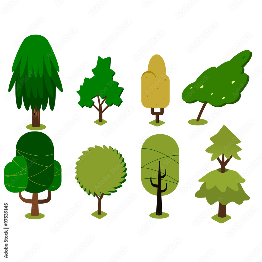 Fototapeta premium tree illustration