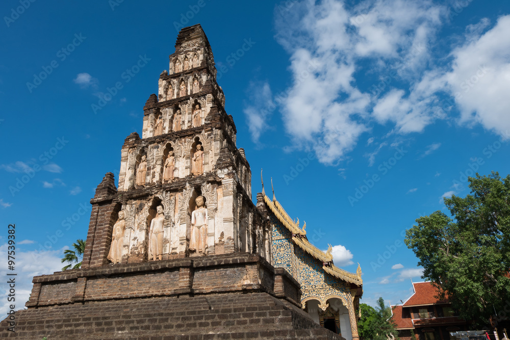 Wat Cham Thewi is Thai temple in Lamphun, Thailand