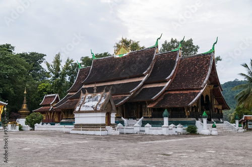 Wat Xieng Thong Buddhist temple in Luang Prabang, Laos