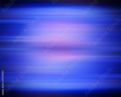 Abstract blue background with blurred lines
