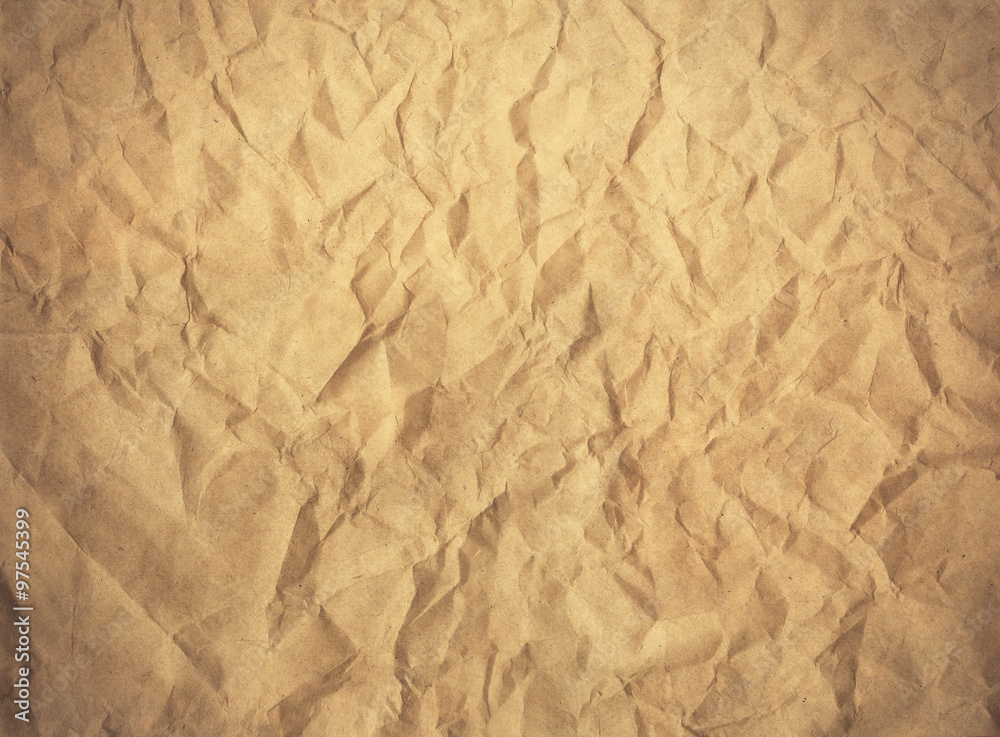 Crumpled paper texture Crumpled paper texture