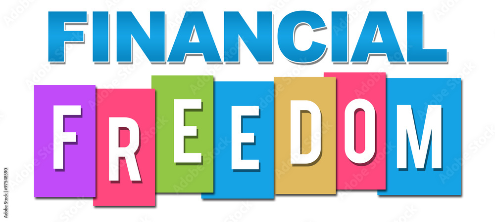 Financial Freedom Professional Colorful 