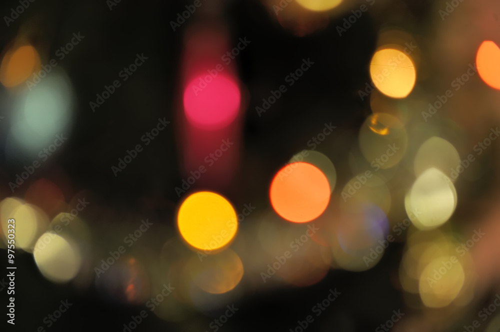 Abstract background with bokeh lights Abstract background with bokeh lights