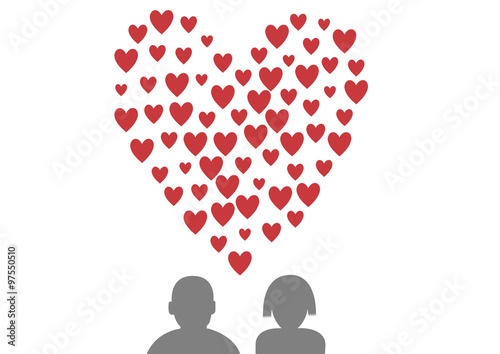 Love concept illustration