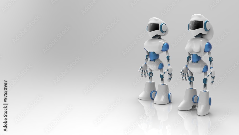 Fototapeta premium Robots