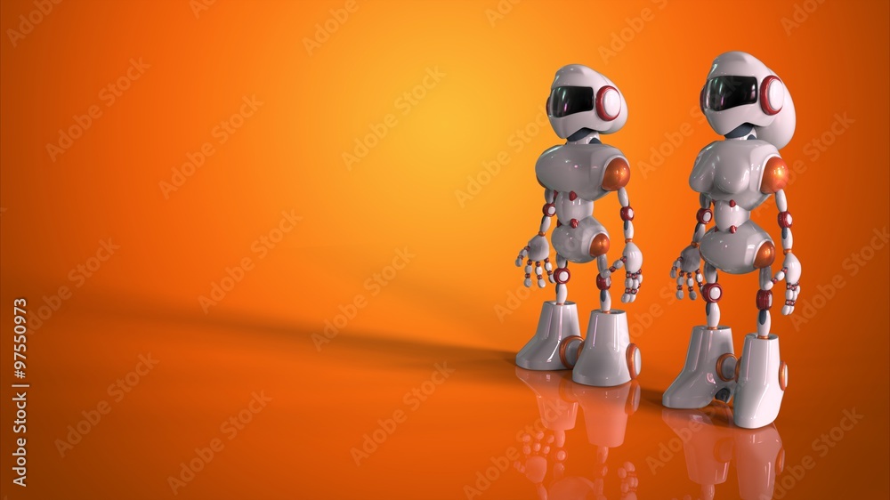 Fototapeta premium Robots