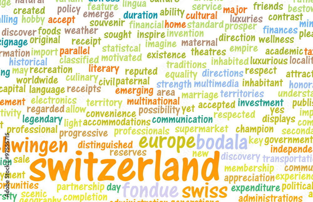 Fototapeta premium Switzerland