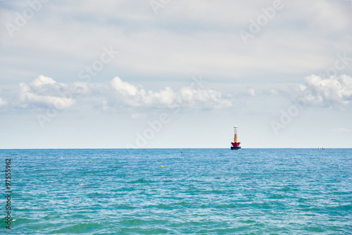 Seascape view from Haeundae beach