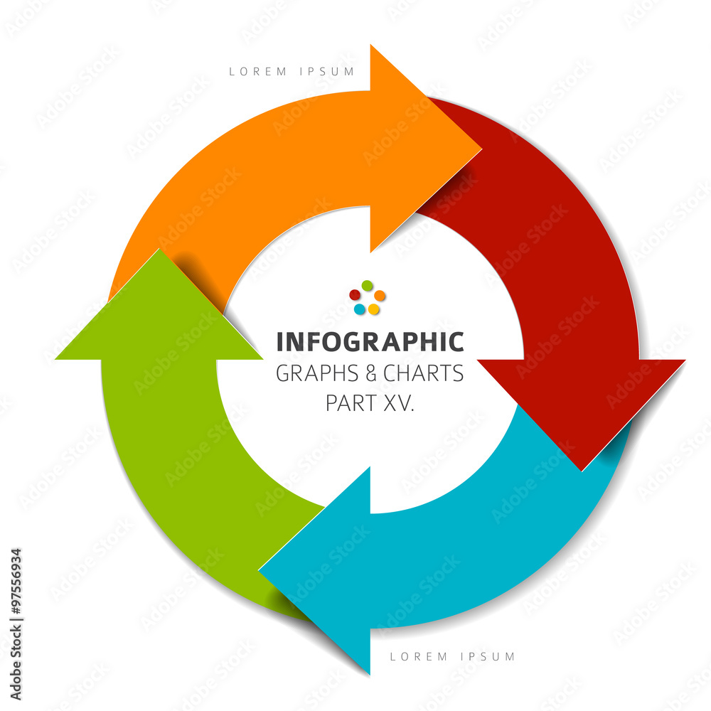Vector flat design infographic elements Vector flat design infographic elements