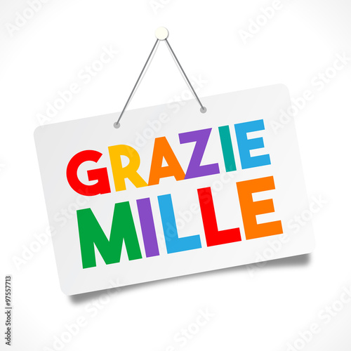 Grazie mille