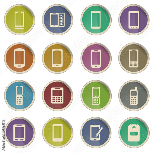 Phones simply icons