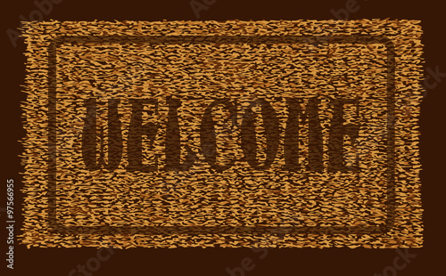 Welcome Coconut Doormat